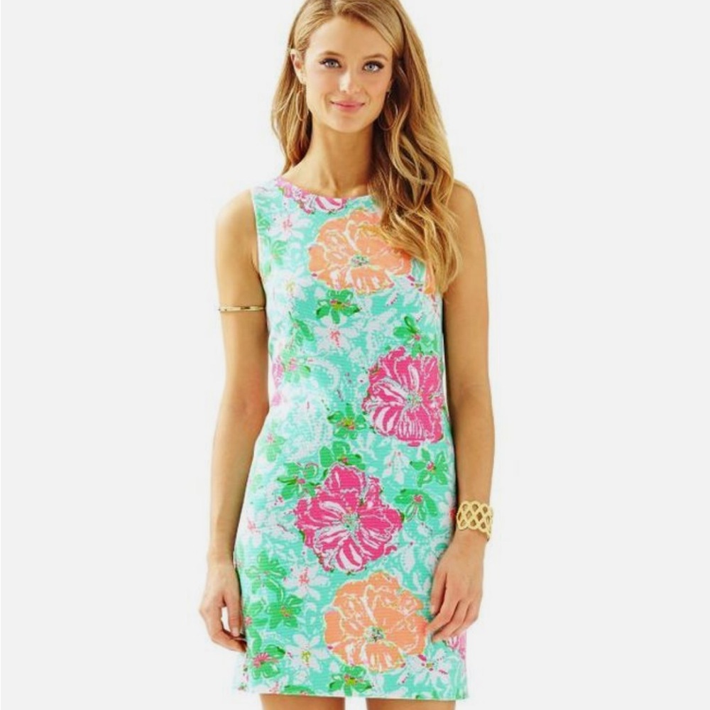 Eden Poolside Blue Beach Walk A-Line Shift green Dress